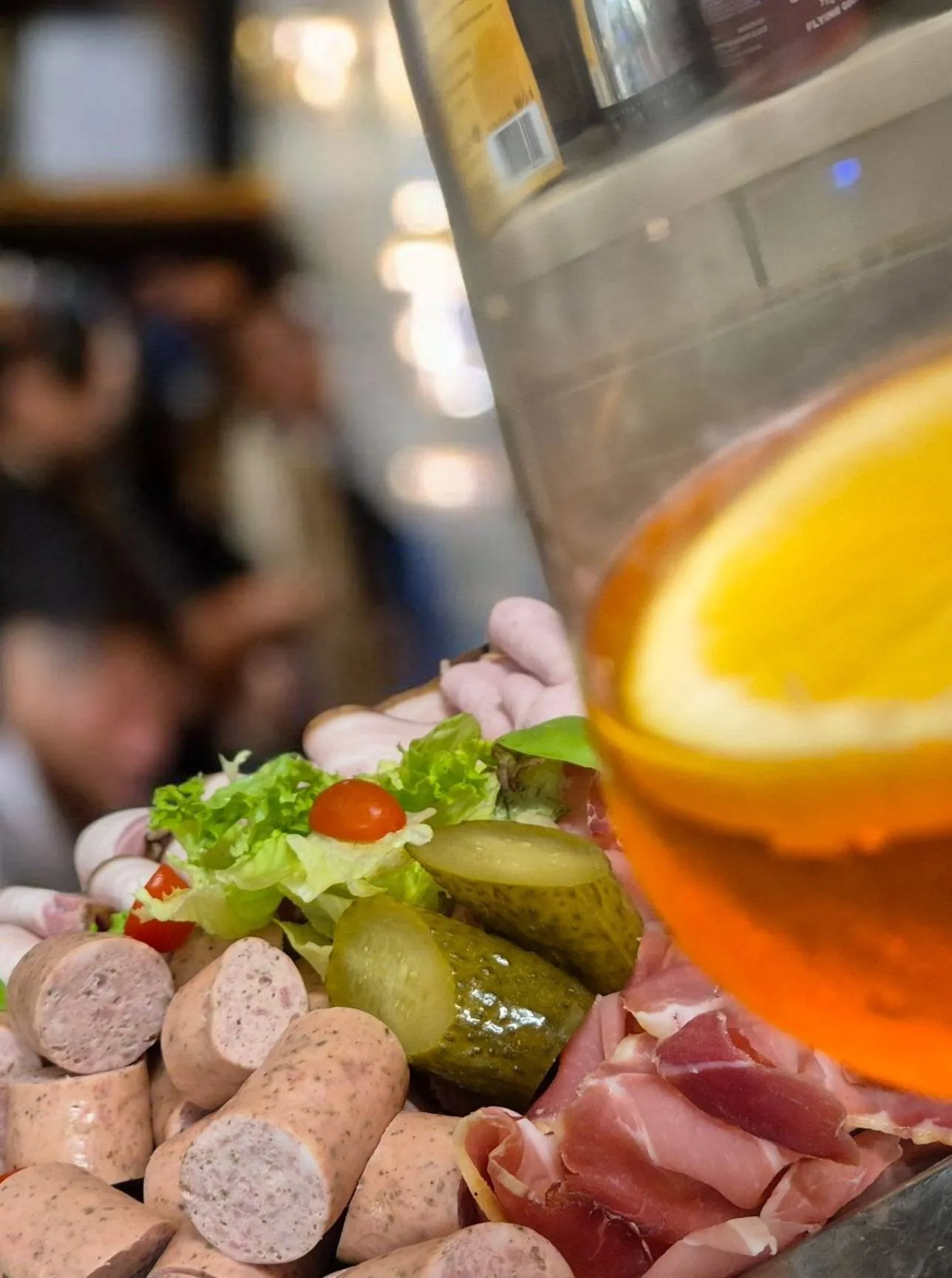 Biergarten narzissen